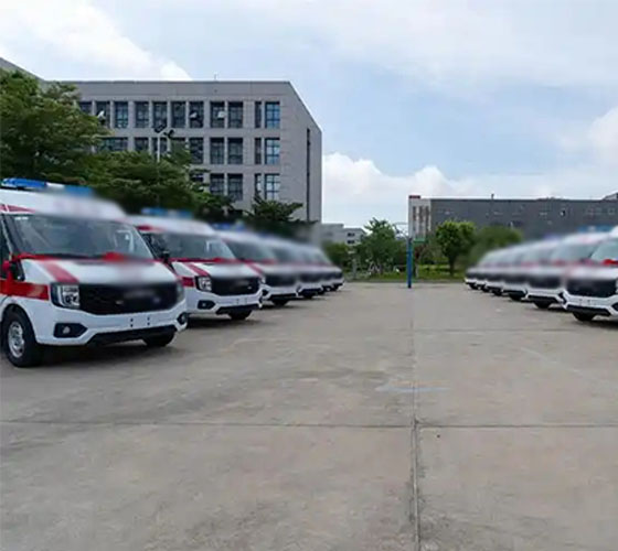 呼玛县服务车队展示